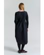 Fukkura poplin kjole med smock