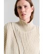 Nitto hochgeschlossene Bluse