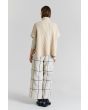 Nitto hochgeschlossene Bluse
