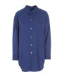 Core cotton skjorte med lukning i ryg
