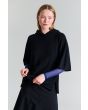 Cloud cashmere hættebluse