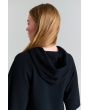 Cloud cashmere hættebluse