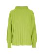 Cloud cashmere rib bluse