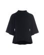 Cloud cashmere højhalset bluse
