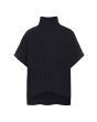 Nitto hochgeschlossene Bluse
