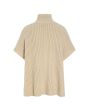 Nitto hochgeschlossene Bluse