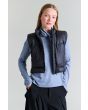 Feather down kurze Weste