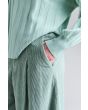 Cloud cashmere rib bluse