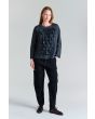 Washi voile Blouse with Frills