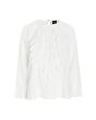 Washi voile Blouse with Frills