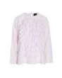 Washi voile Blouse with Frills