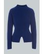 Kebukai hochgeschlossene Bluse