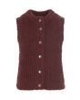 Fuwatto ärmellose Bluse