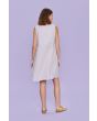 Airy linen sleeveless dress