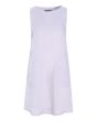 Airy linen sleeveless dress