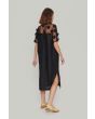 Floating flowers dress