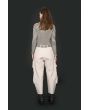 Bloom rib-knit blouse