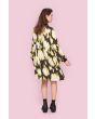 Iki FSC dress with rib detail