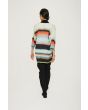 Liquorice stripe kimono jacka