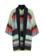 Liquorice stripe kimono jacka