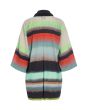 Liquorice stripe kimono jacka