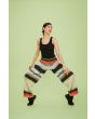 Liquorice stripe pants