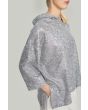 Silver sweat bluse
