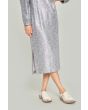 Silver sweat dress