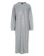 Silver sweat dress
