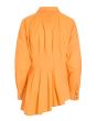 Core cotton asymmetrical shirt