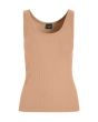 Globe rib tank top
