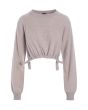 Cloud cashmere short blouse
