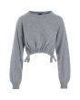 Cloud cashmere short blouse