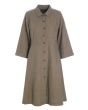 Lazy linen dress