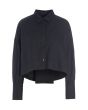 Lazy linen short jacket
