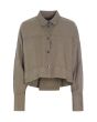 Lazy linen short jacket