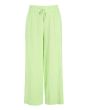 Lazy linen straight pants