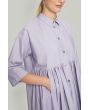 Paper poplin dress