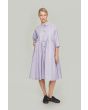 Paper poplin dress