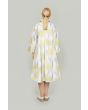 Ikat tulip coat