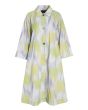 Ikat tulip coat