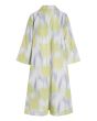 Ikat tulip coat