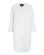 Vellum voile shirt with zipper