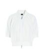 Vellum voile shirt jacket