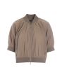 Vellum voile shirt jacket