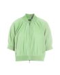 Vellum voile shirt jacket