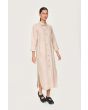 Lazy linen shirt dress