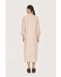 Lazy linen shirt dress