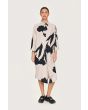Shadow blossom shirt dress