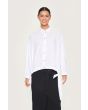 Core cotton shirt with drawstring